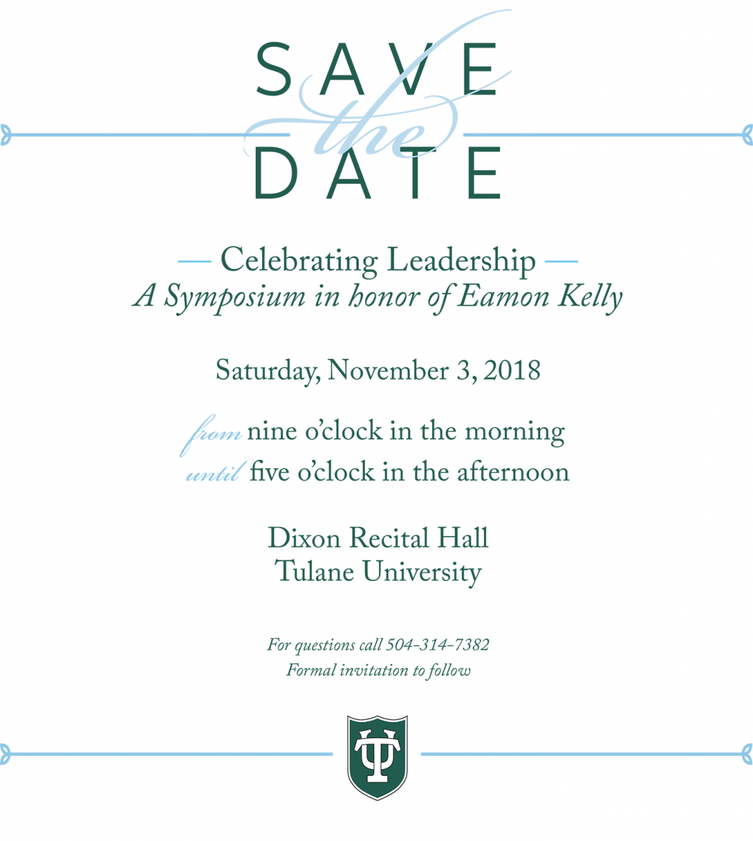 Image of the Save the Date for the event