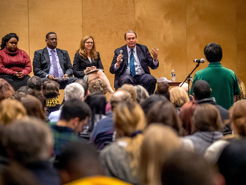 Progress on Diversity - race relations town hall