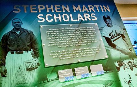 Stephen Martin Scholars signage