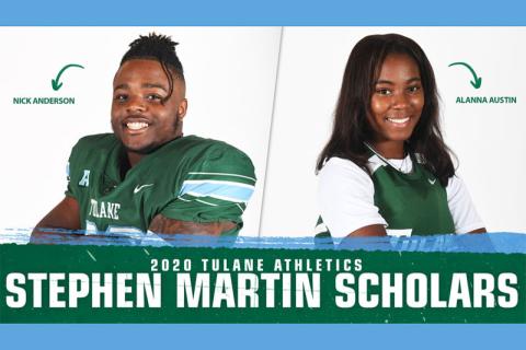 Nick Anderson and Alanna Austin